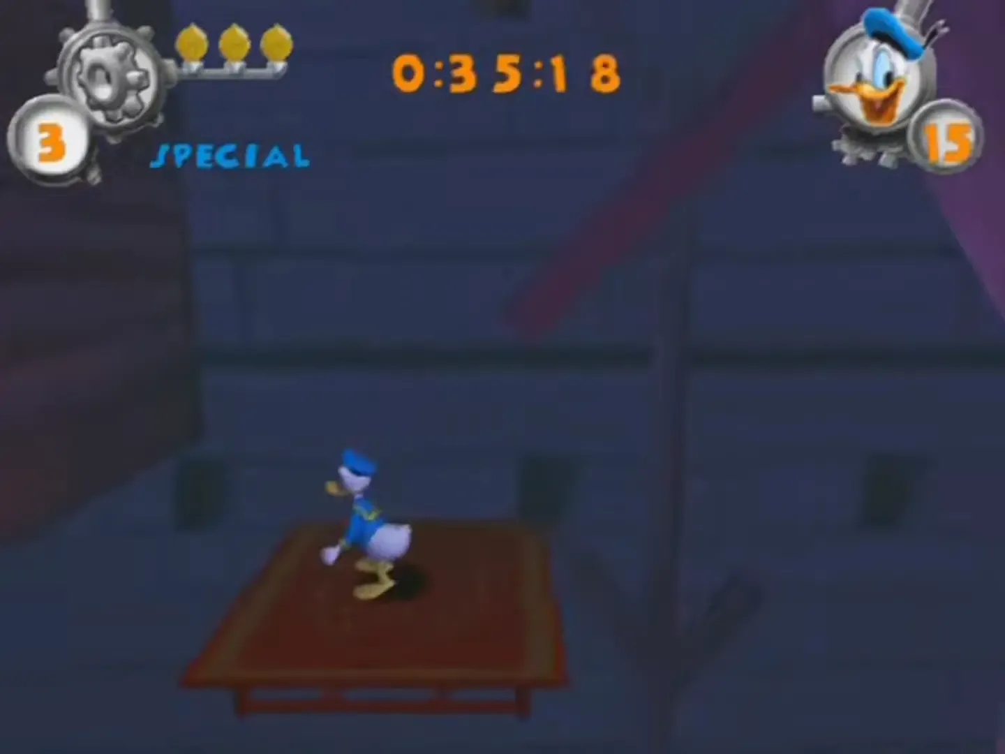 Captura de pantalla - Disney's Donald Duck: Goin' Quackers