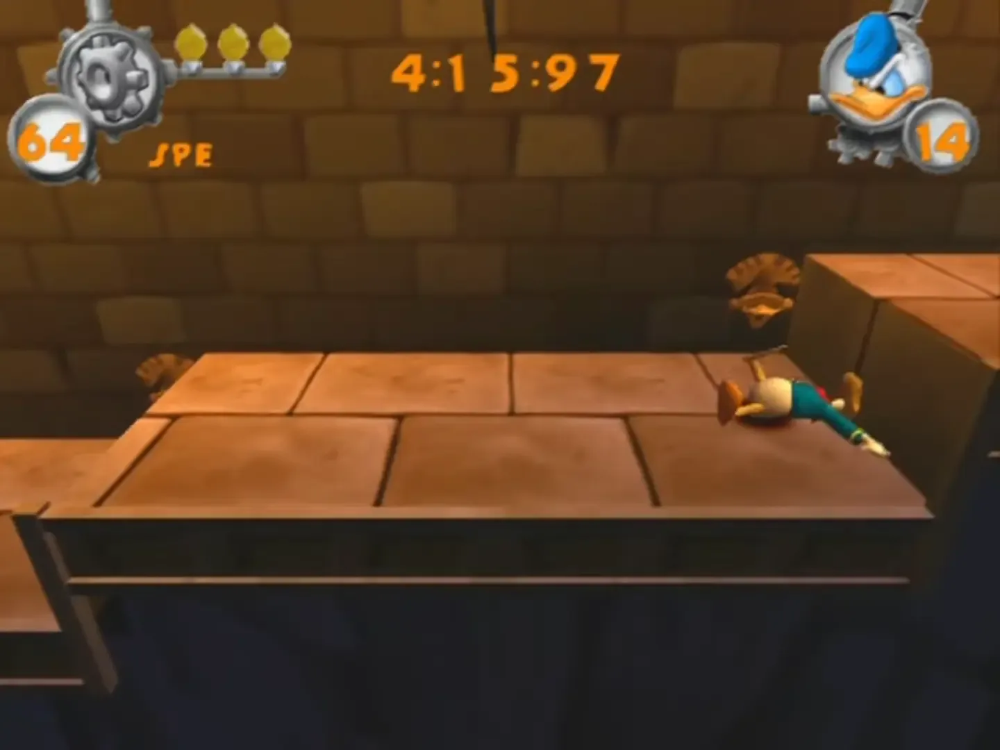 Captura de pantalla - Disney's Donald Duck: Goin' Quackers