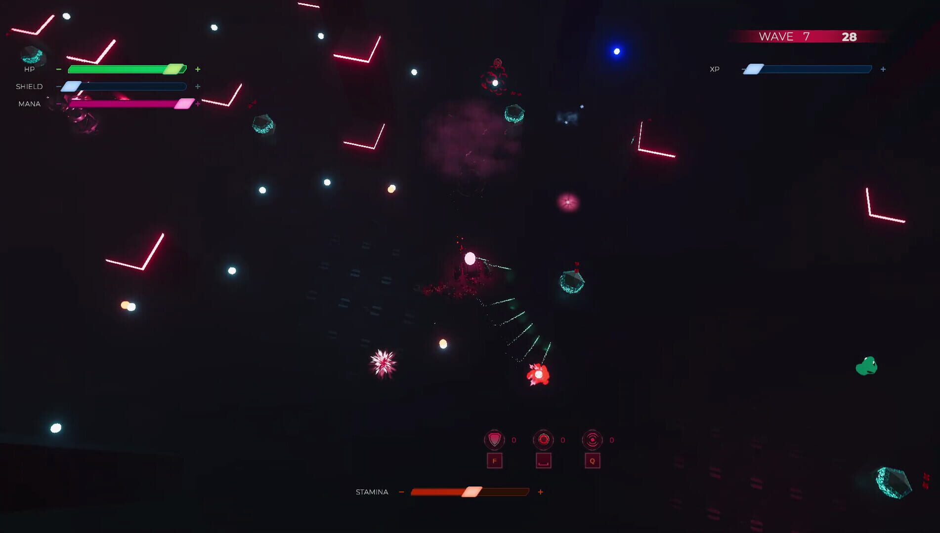 Hexagon Survivors - Screenshot
