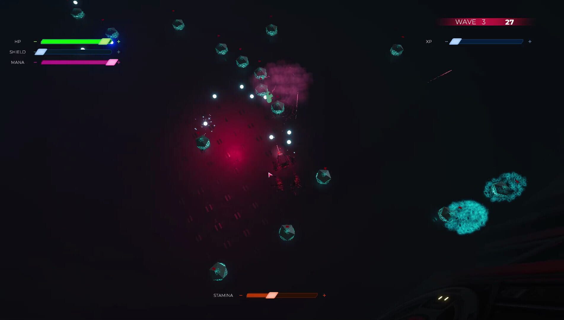 Hexagon Survivors - Screenshot