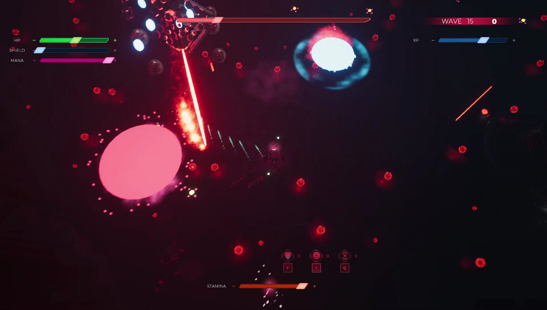Hexagon Survivors - Screenshot