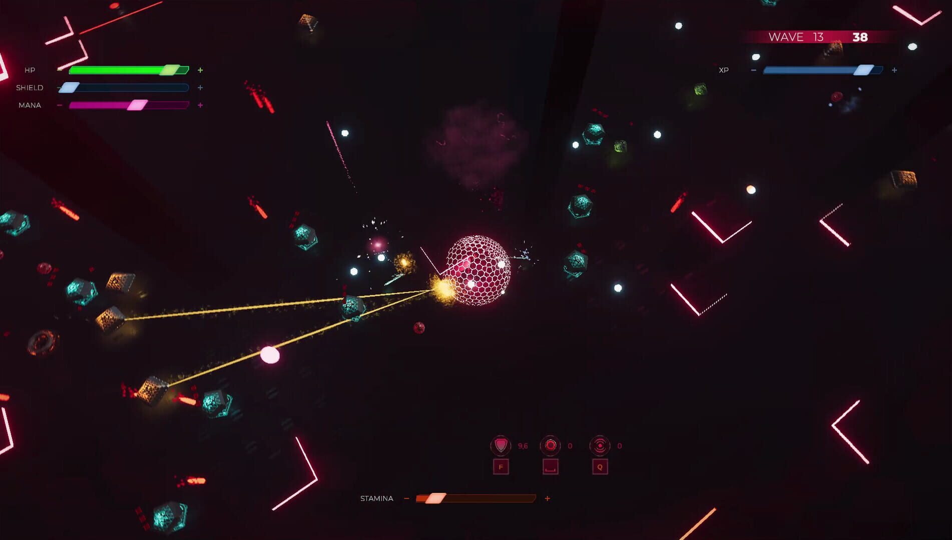 Hexagon Survivors - Screenshot