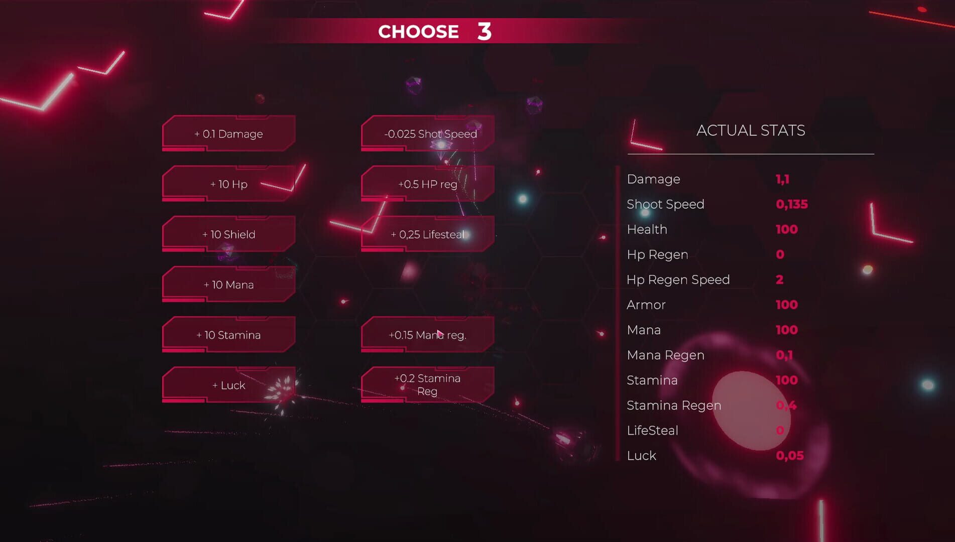 Hexagon Survivors - Screenshot