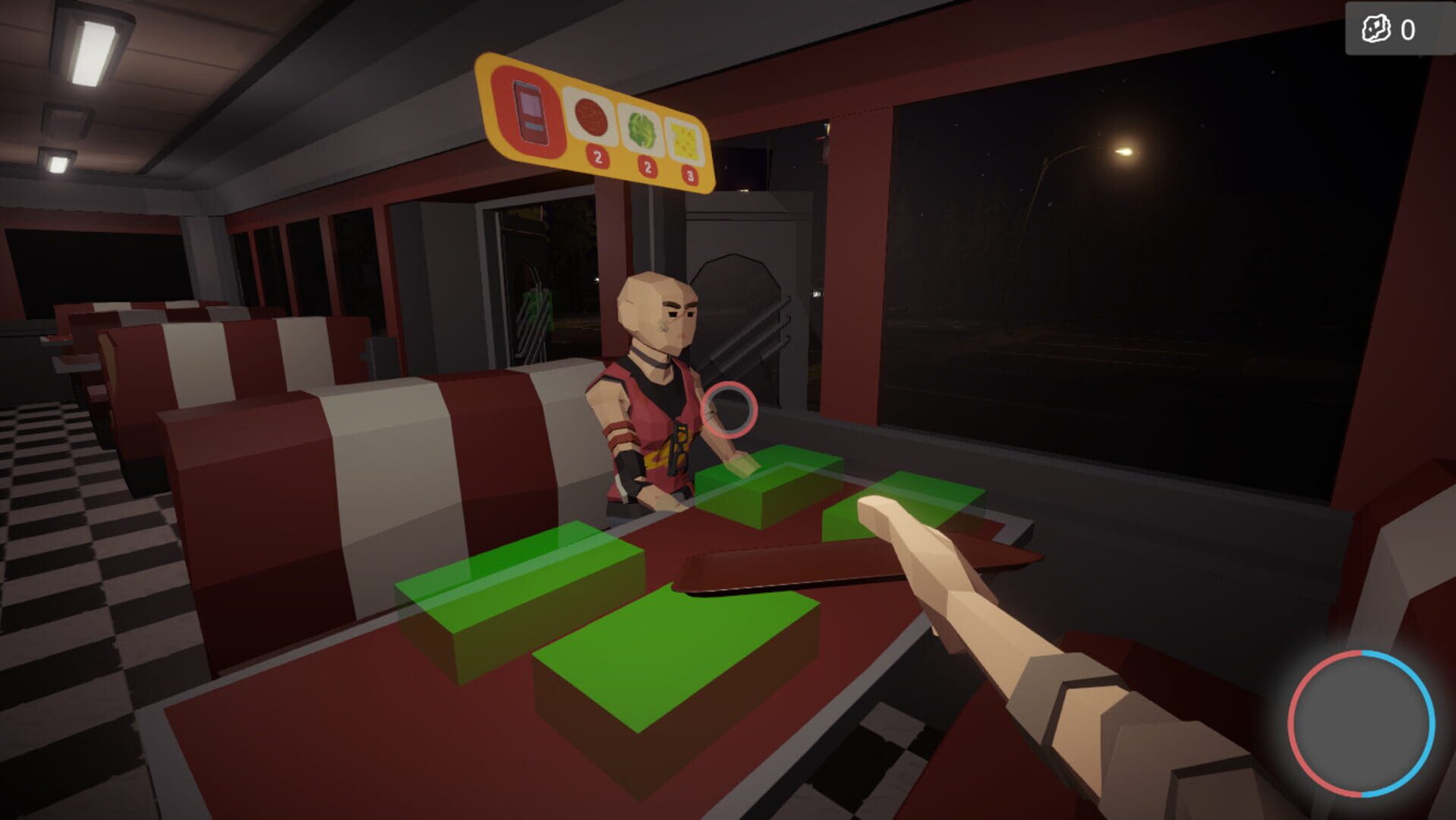 A Night in Omar's Burger - Screenshot