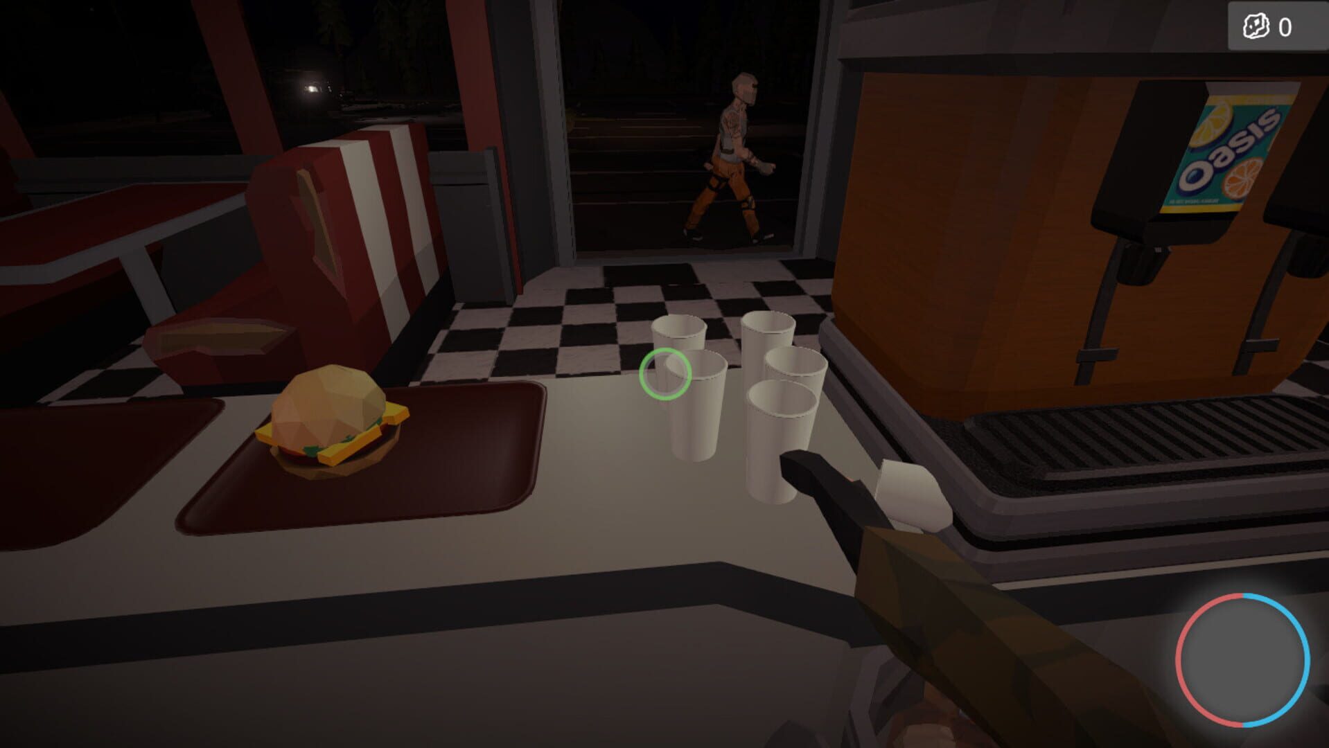 A Night in Omar's Burger - Screenshot