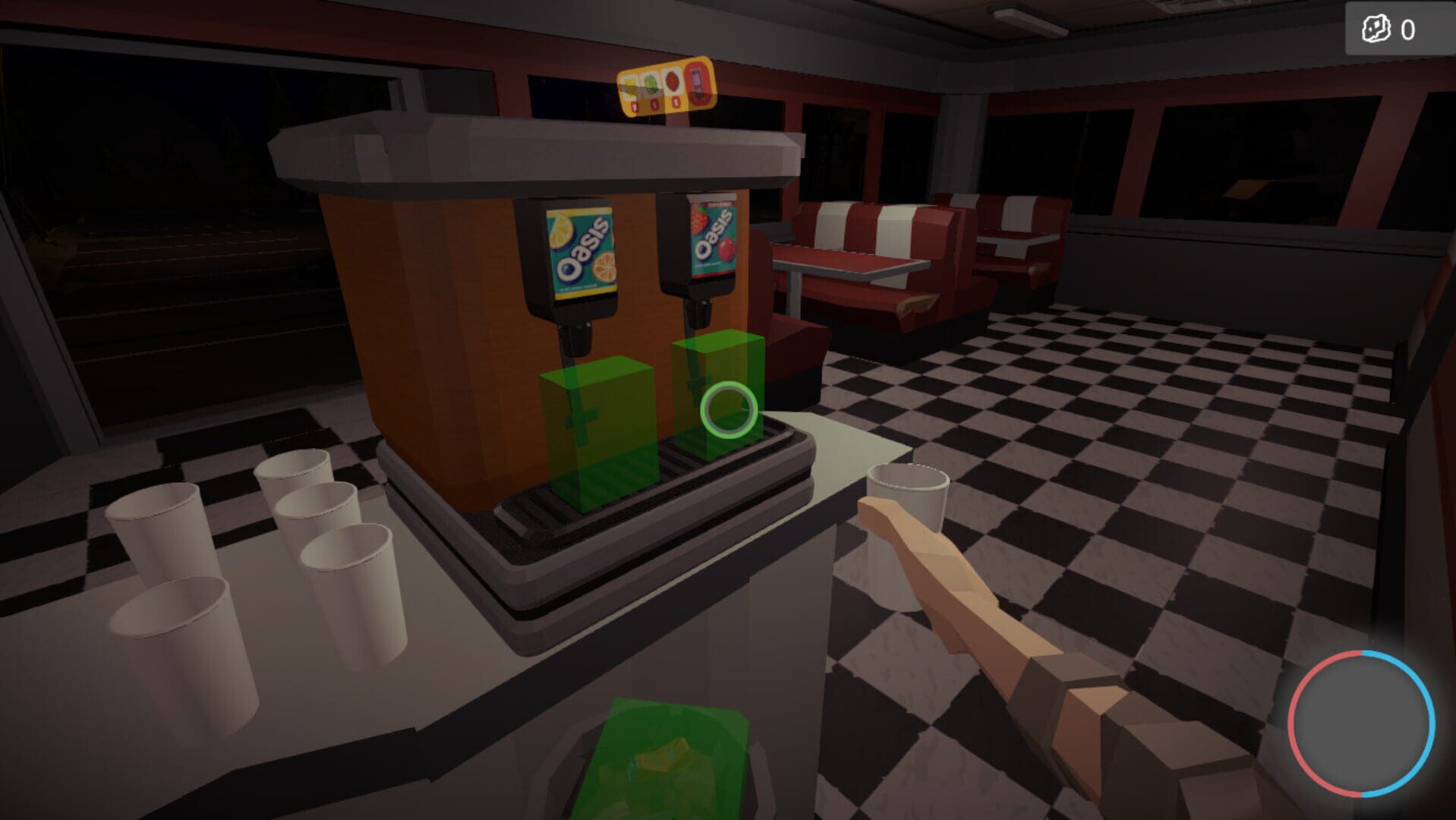 A Night in Omar's Burger - Screenshot