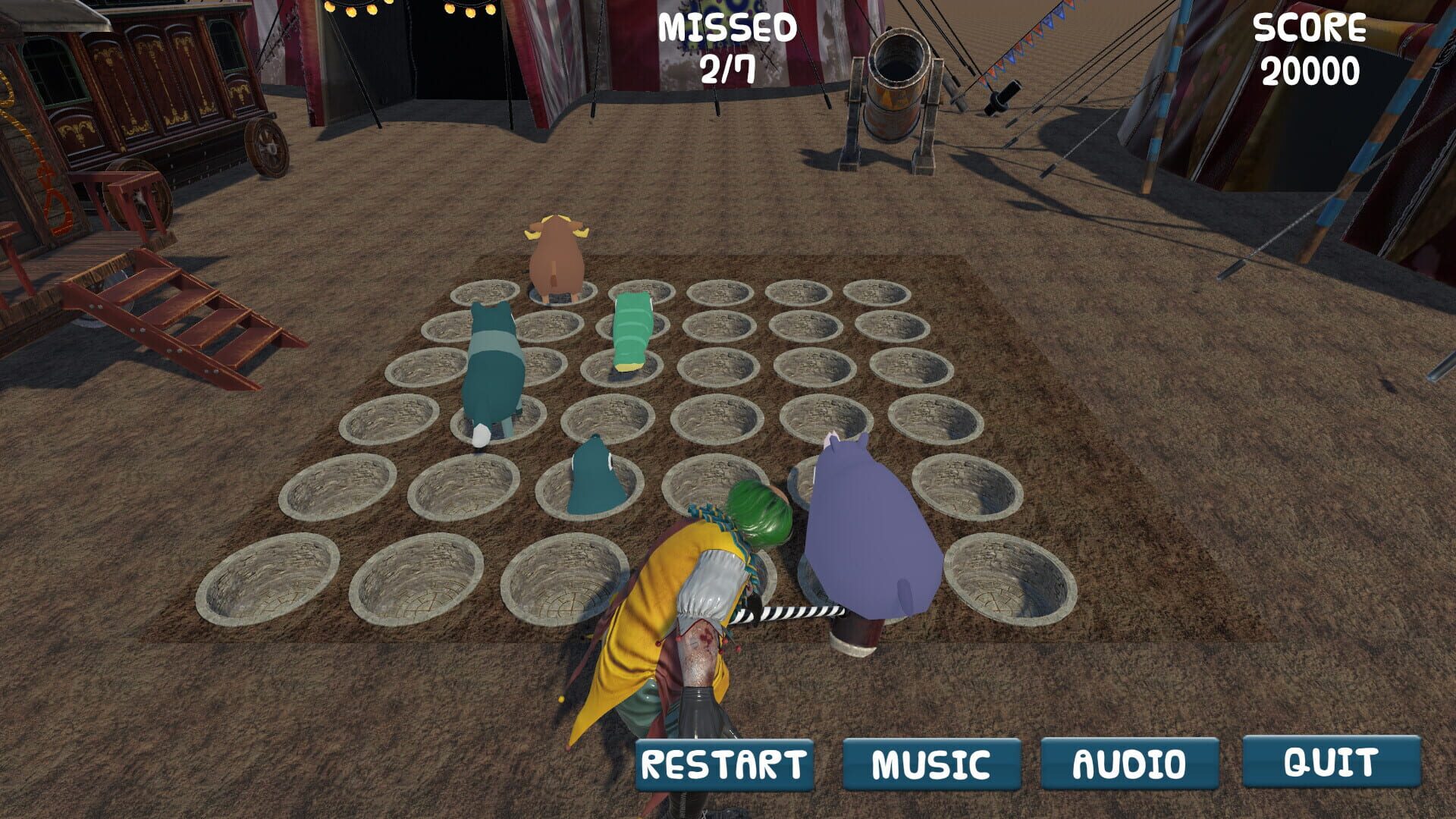 Crazy The Clown's Balloon Animal Massacre - Screenshot