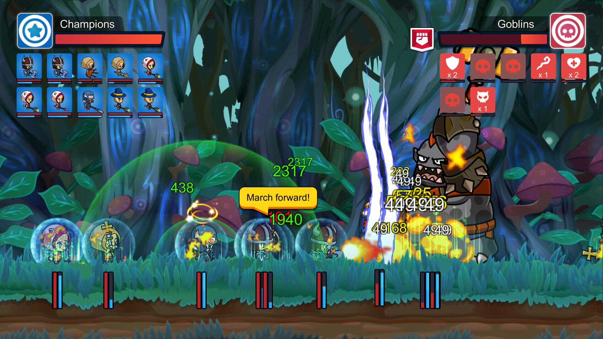Charge! - Screenshot
