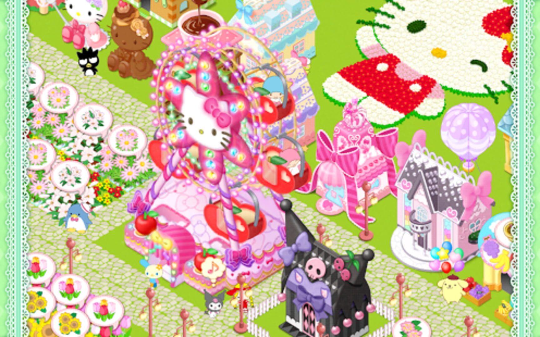 Captura de pantalla - Hello Kitty Kawaii Town