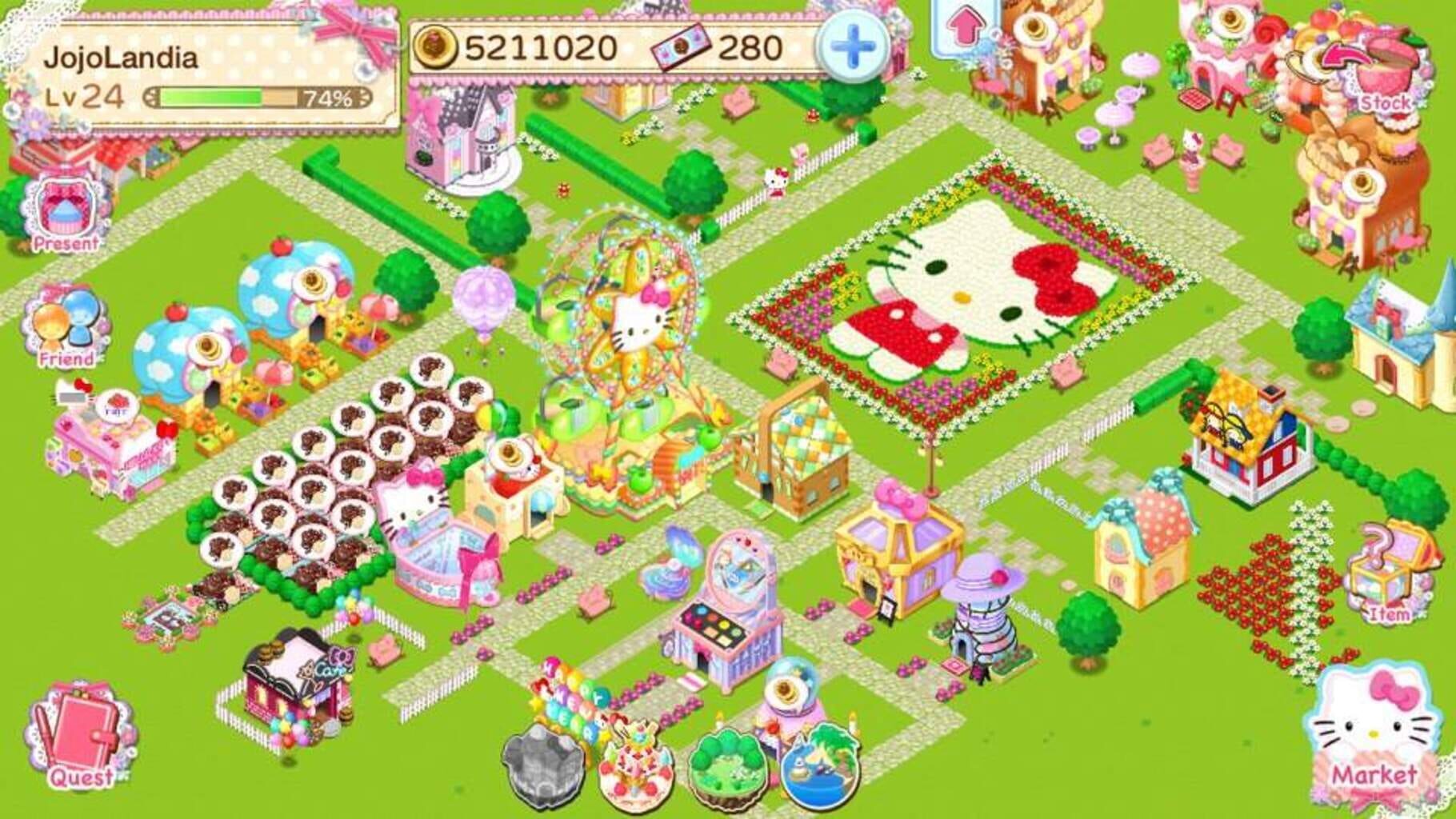 Captura de pantalla - Hello Kitty Kawaii Town