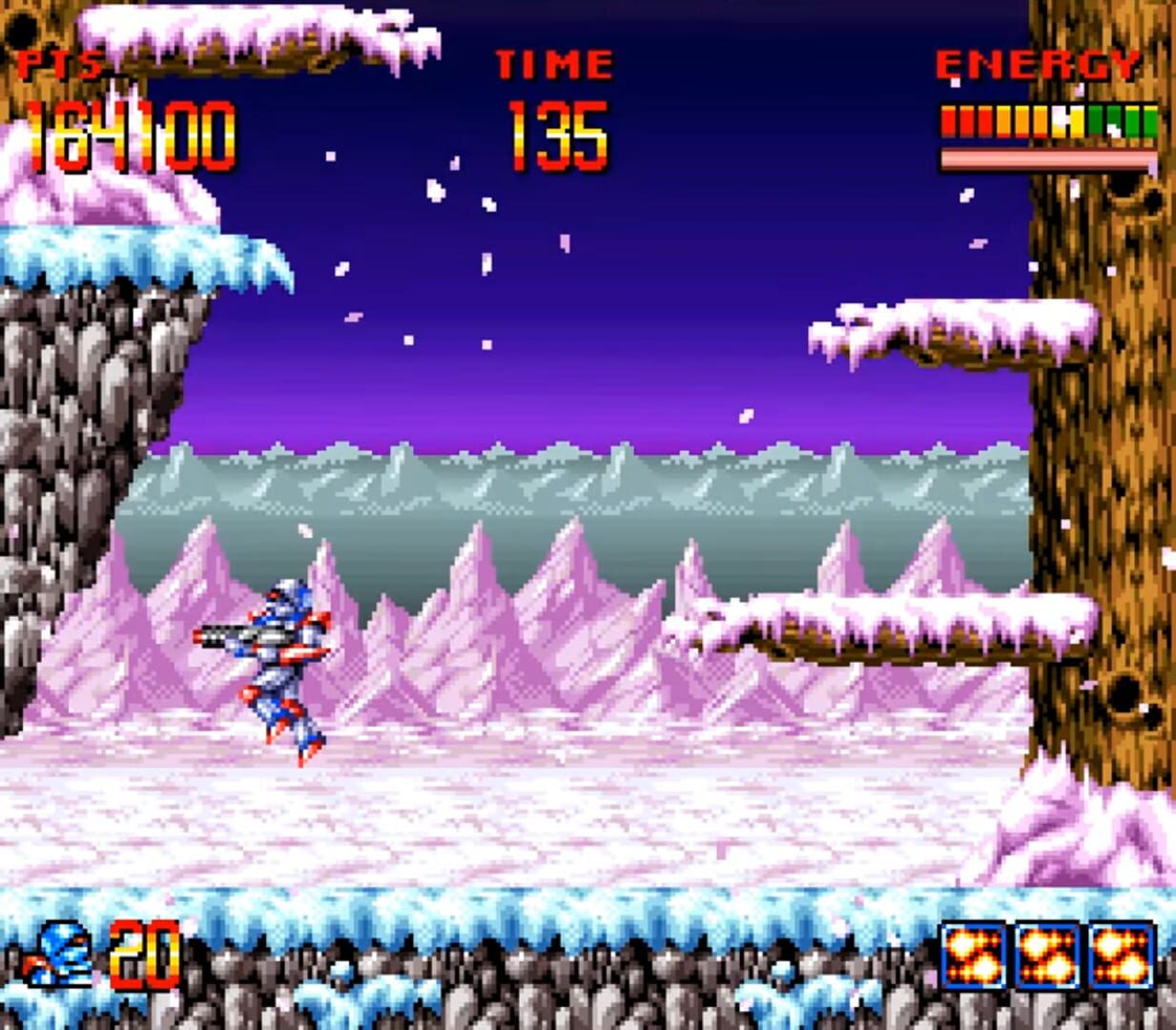 Captura de pantalla - Super Turrican: Director's Cut