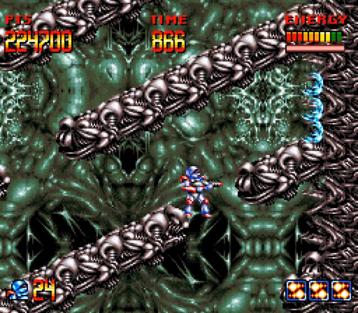 Captura de pantalla - Super Turrican: Director's Cut