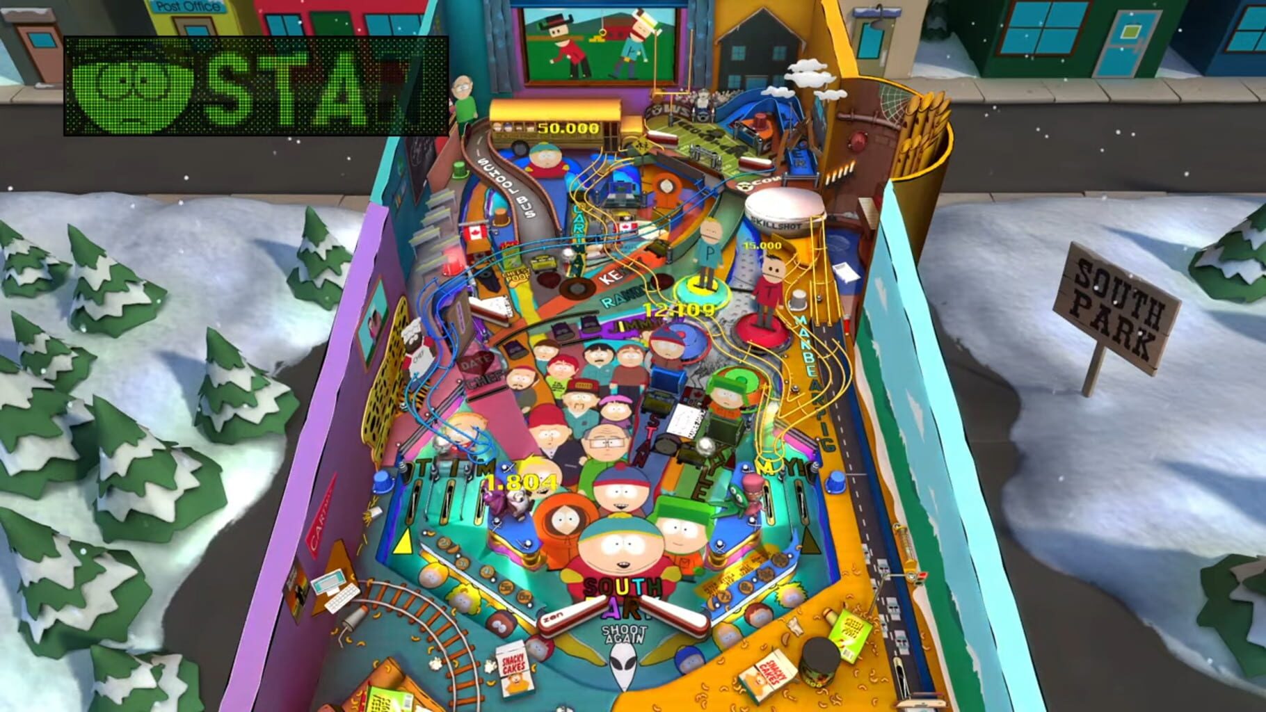 Captura de pantalla - Pinball FX2: South Park