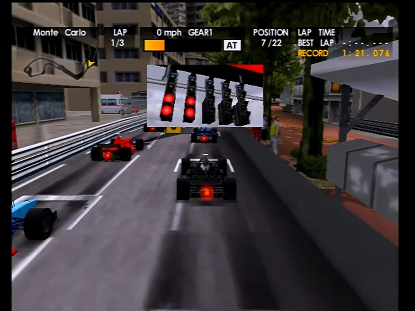 Captura de pantalla - F-1 World Grand Prix for Dreamcast