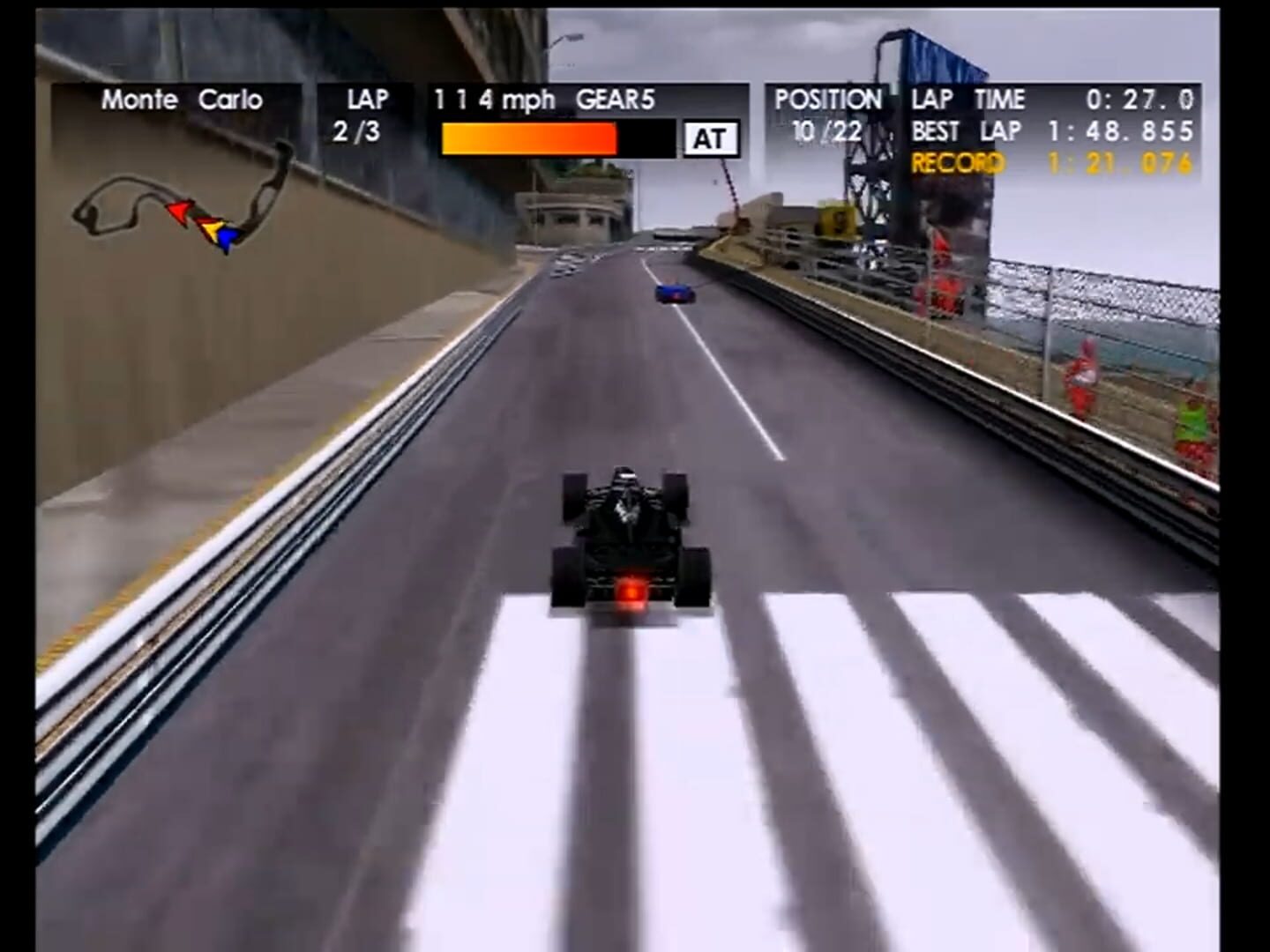 Captura de pantalla - F-1 World Grand Prix for Dreamcast