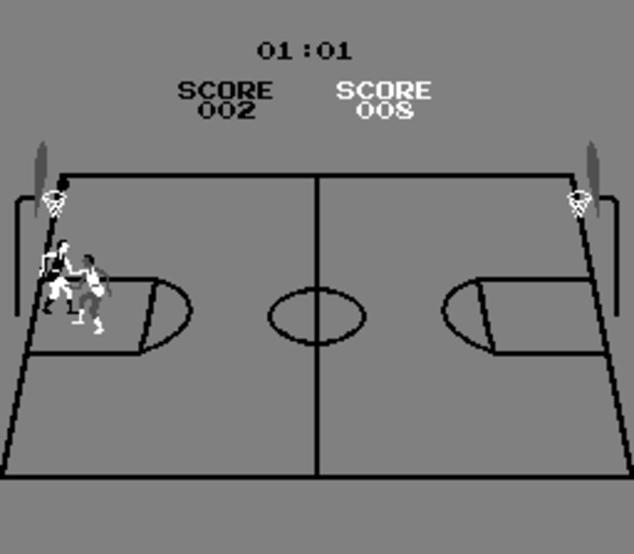 Captura de pantalla - Atari Basketball