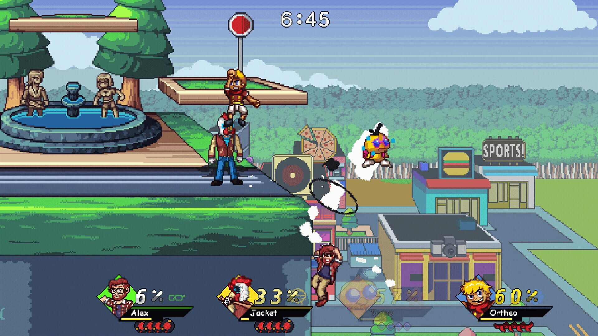 Cross Impact - Screenshot