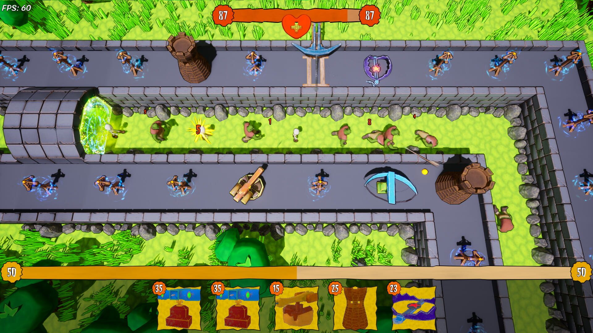 Fantasy World TD - Screenshot