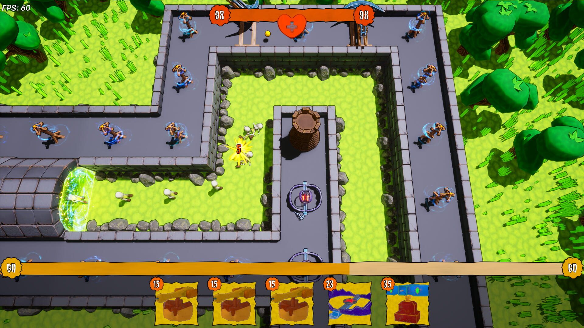 Fantasy World TD - Screenshot