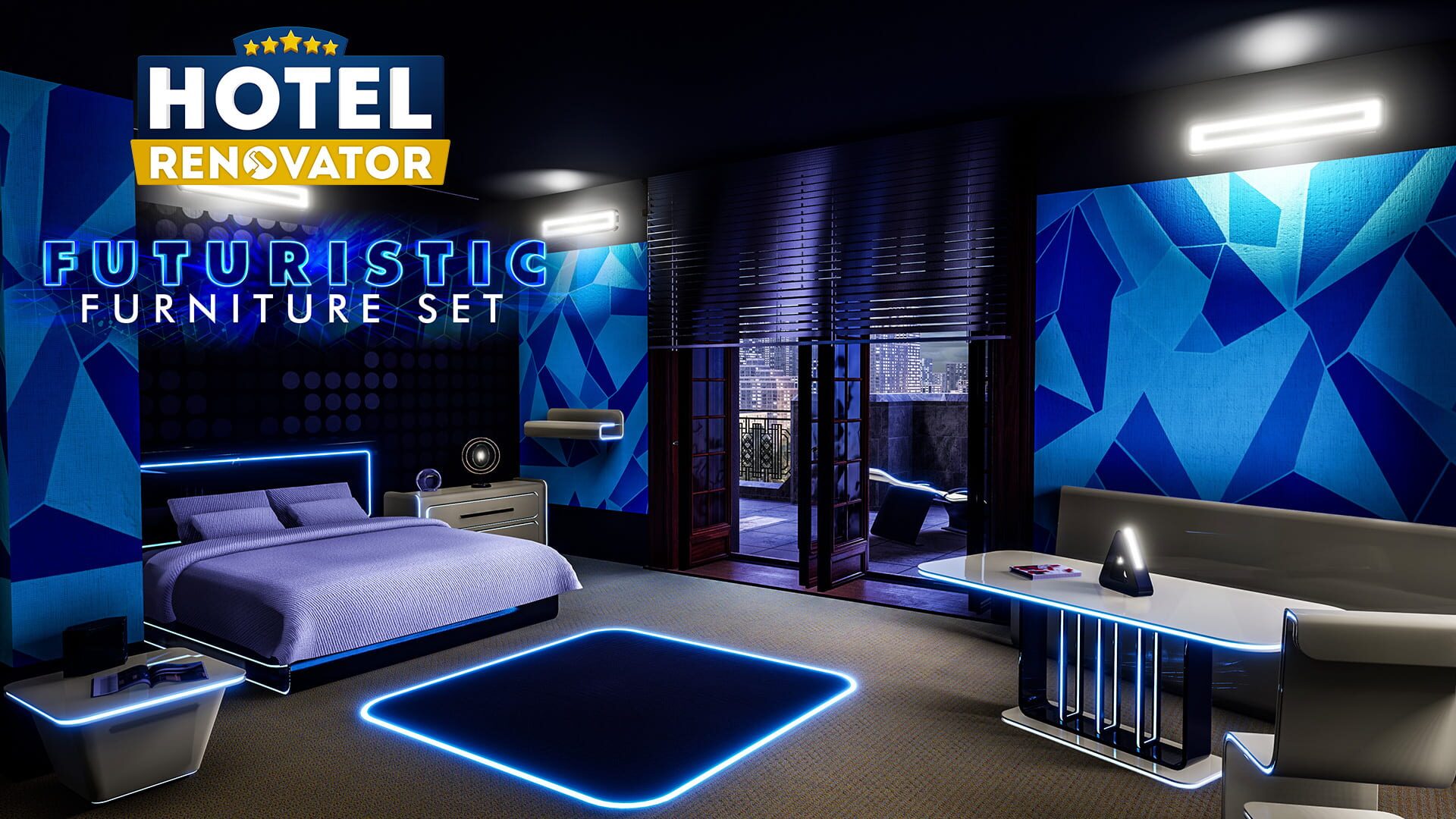 Hotel Renovator: Futuristic Furniture Set - Screenshot