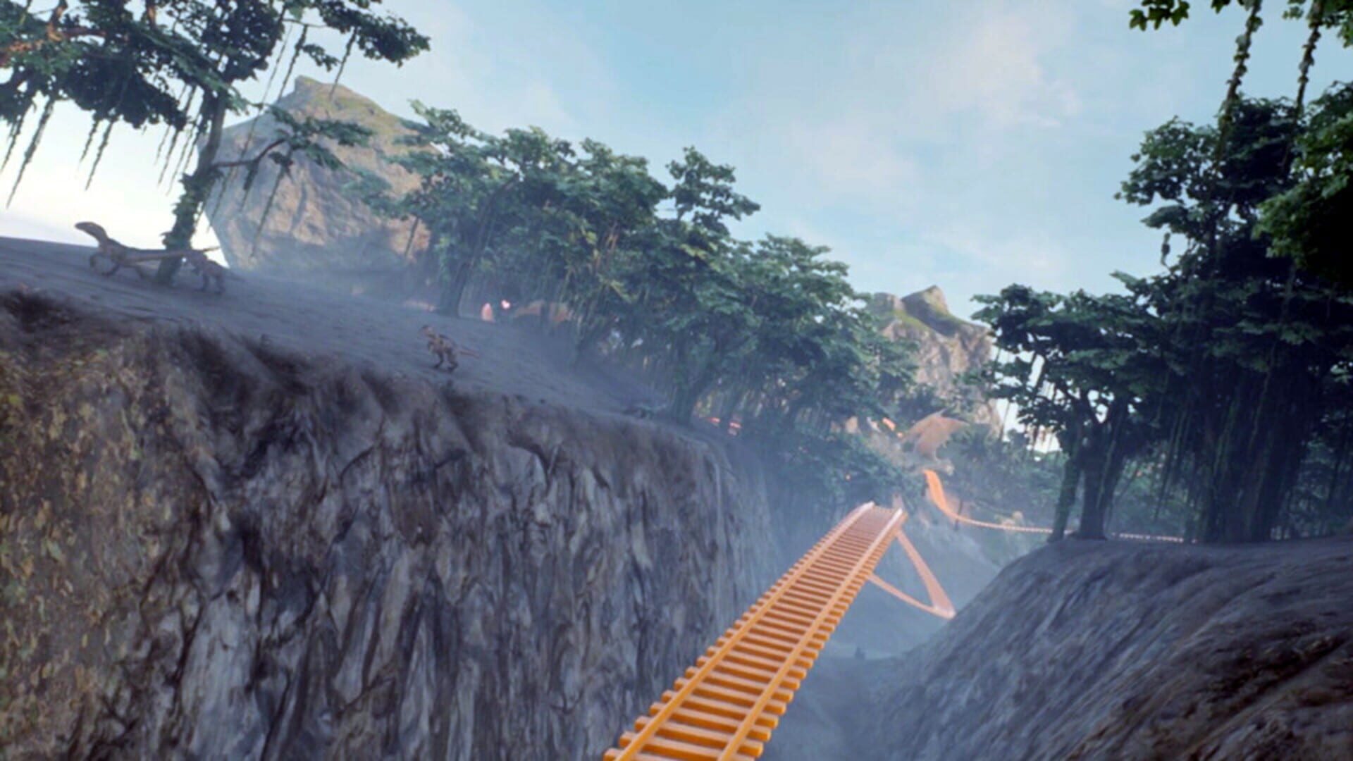 Immersive Jurassic World Roller Coaster VR - Screenshot
