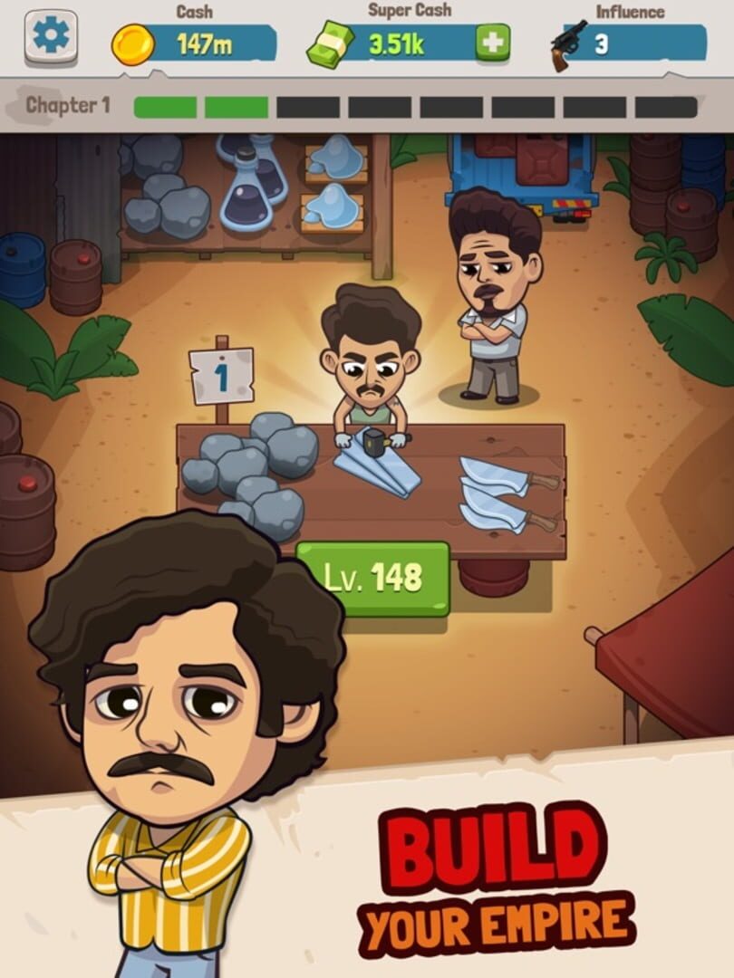 Narcos: Idle Cartel - Screenshot