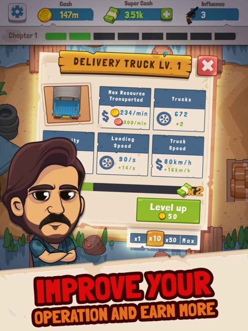 Narcos: Idle Cartel - Screenshot