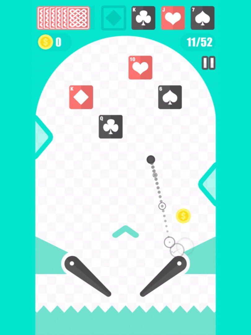Pinball vs. Solitaire - Screenshot