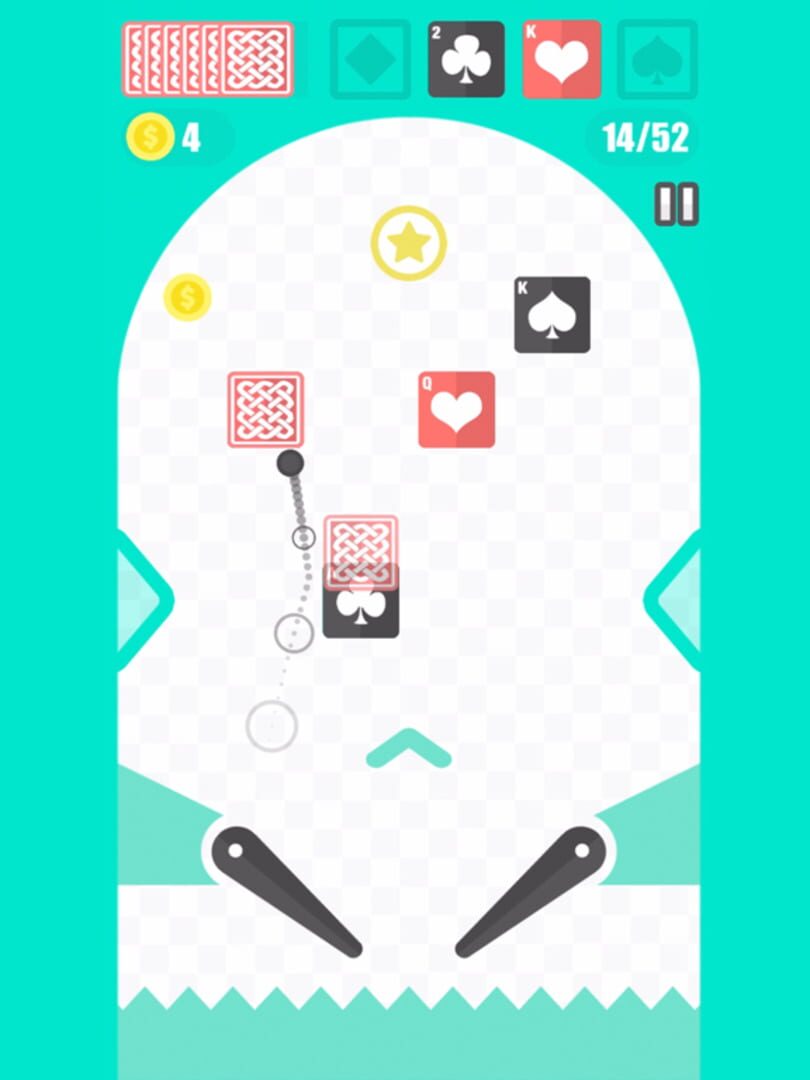Pinball vs. Solitaire - Screenshot