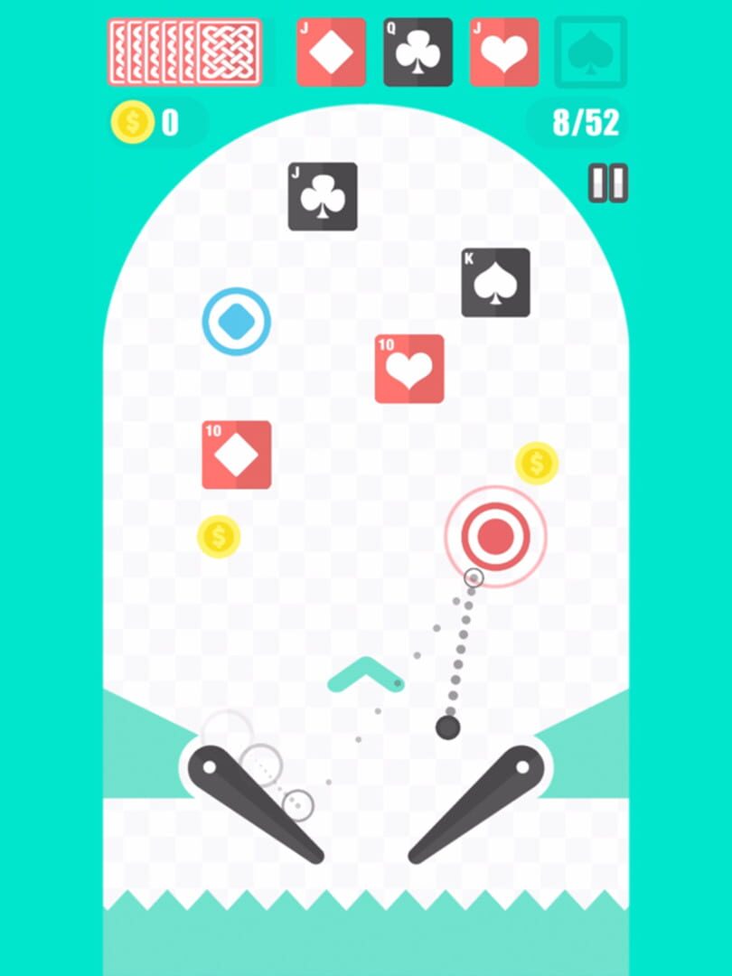 Pinball vs. Solitaire - Screenshot
