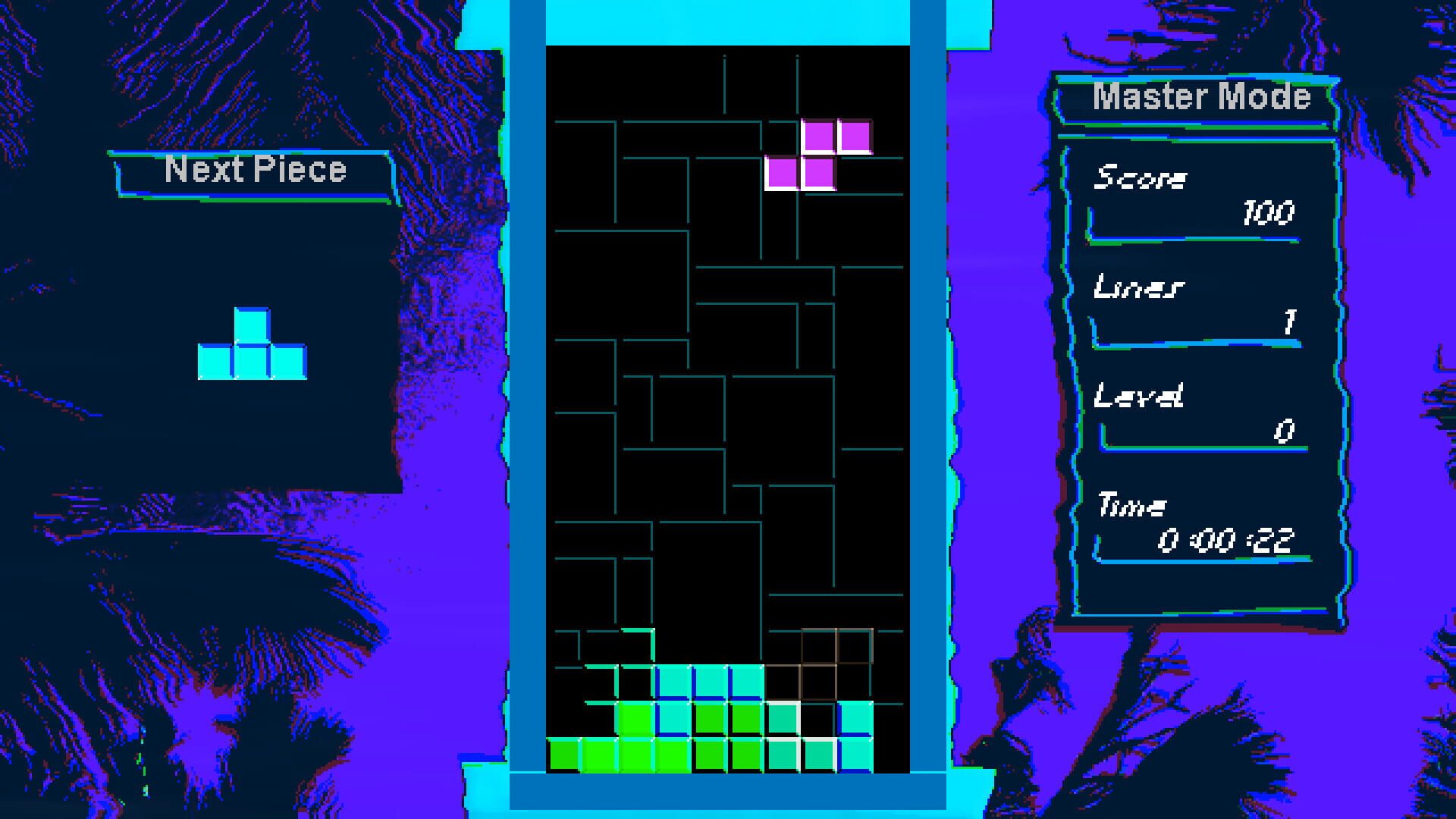Palm Tetris - Screenshot