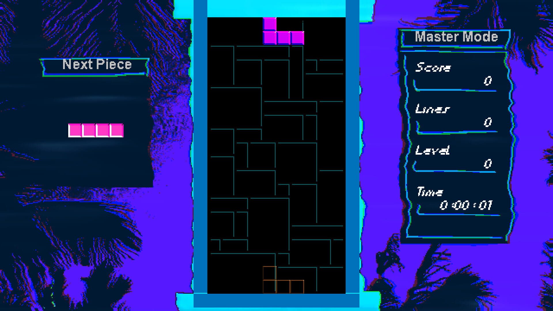 Palm Tetris - Screenshot