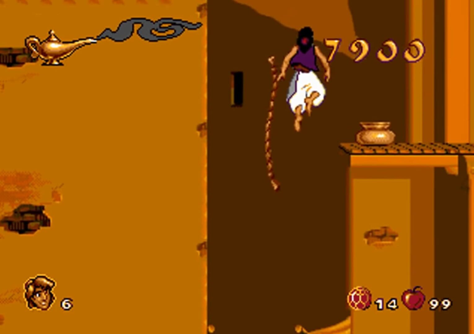 Captura de pantalla - Disney's Aladdin: Legacy Cartridge Collection