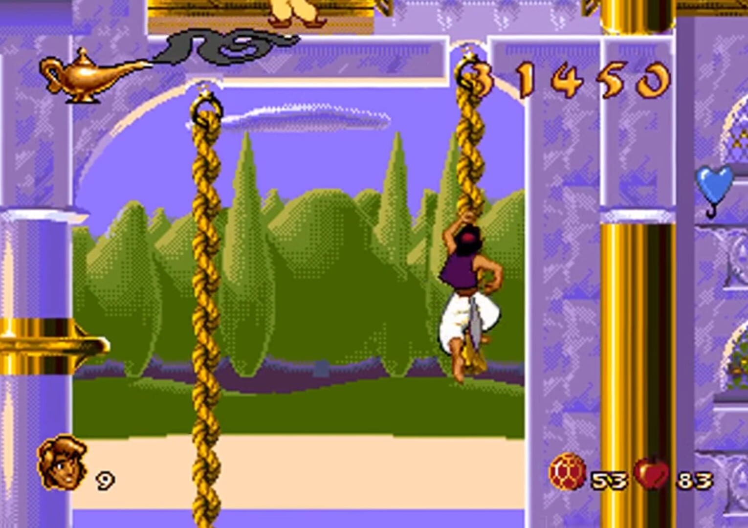 Captura de pantalla - Disney's Aladdin: Legacy Cartridge Collection