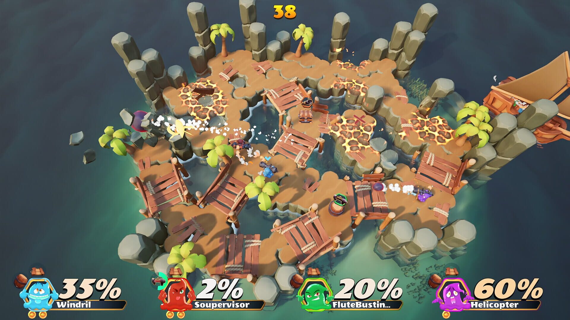 Slimes: Cannon Combat - Screenshot