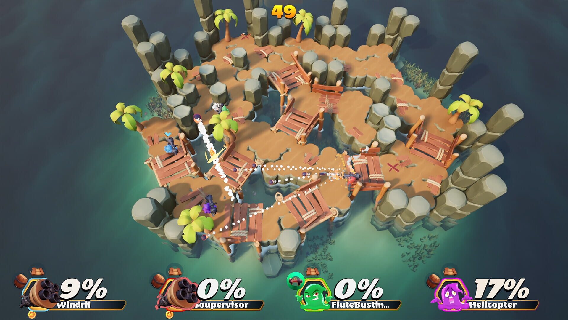 Slimes: Cannon Combat - Screenshot