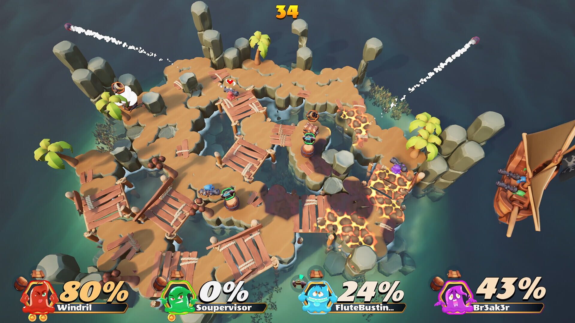 Slimes: Cannon Combat - Screenshot