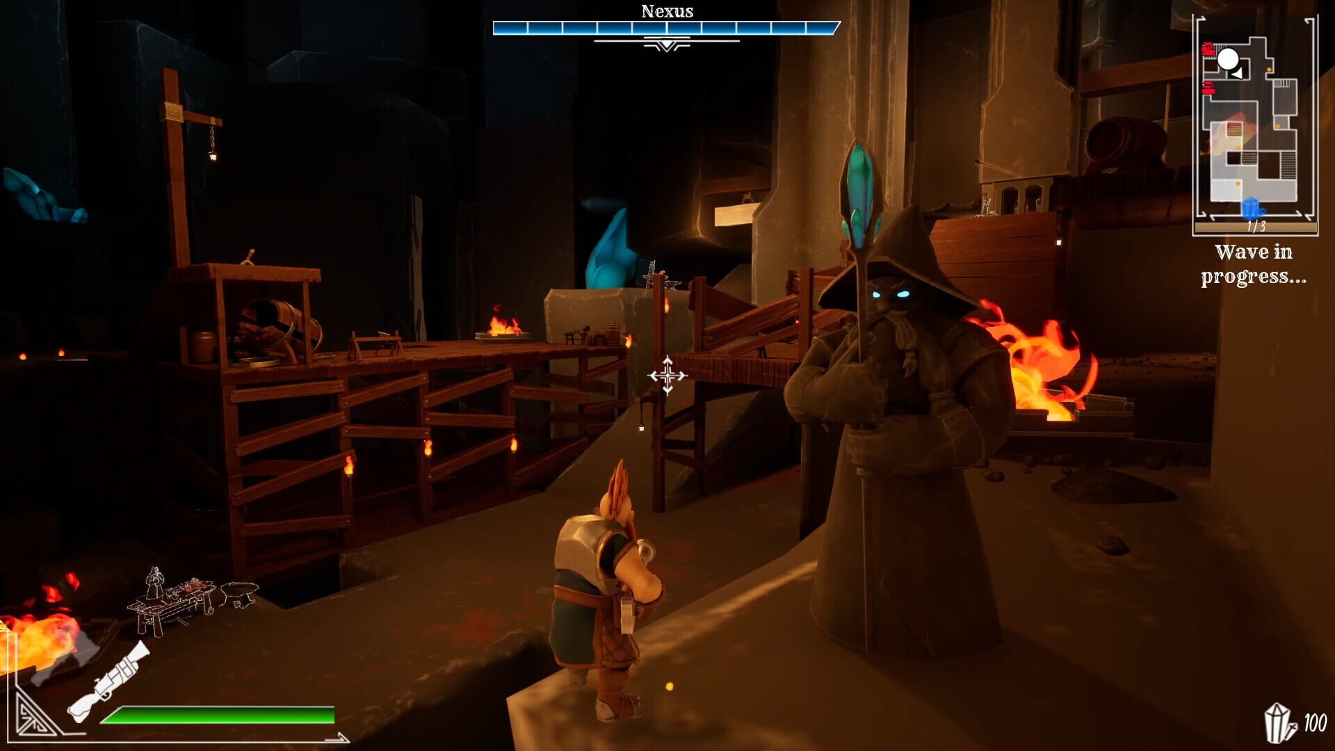 Dwarfender - Screenshot