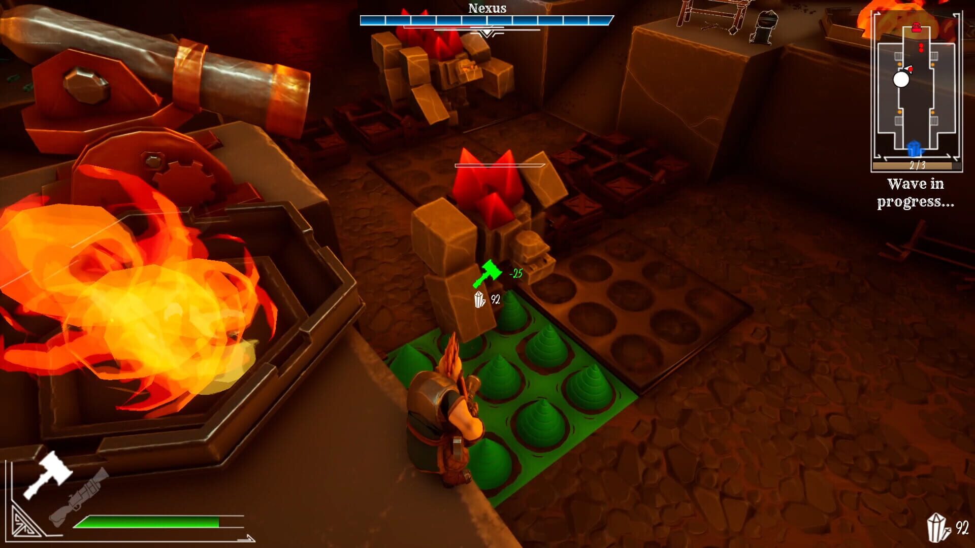 Dwarfender - Screenshot