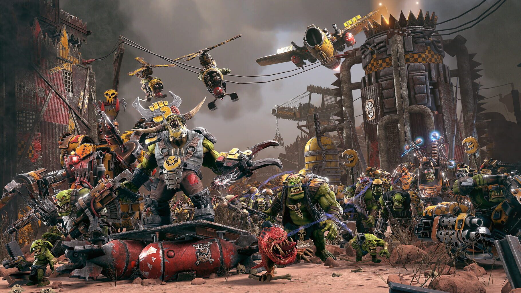 Captura de pantalla - Warhammer 40,000: Battlesector - Orks