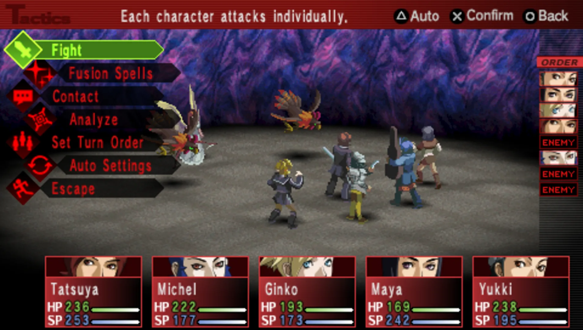 Captura de pantalla - Shin Megami Tensei: Persona 2 - Innocent Sin