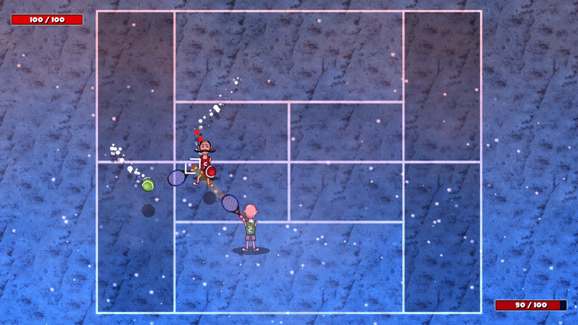 Tennis In Hell - Screenshot