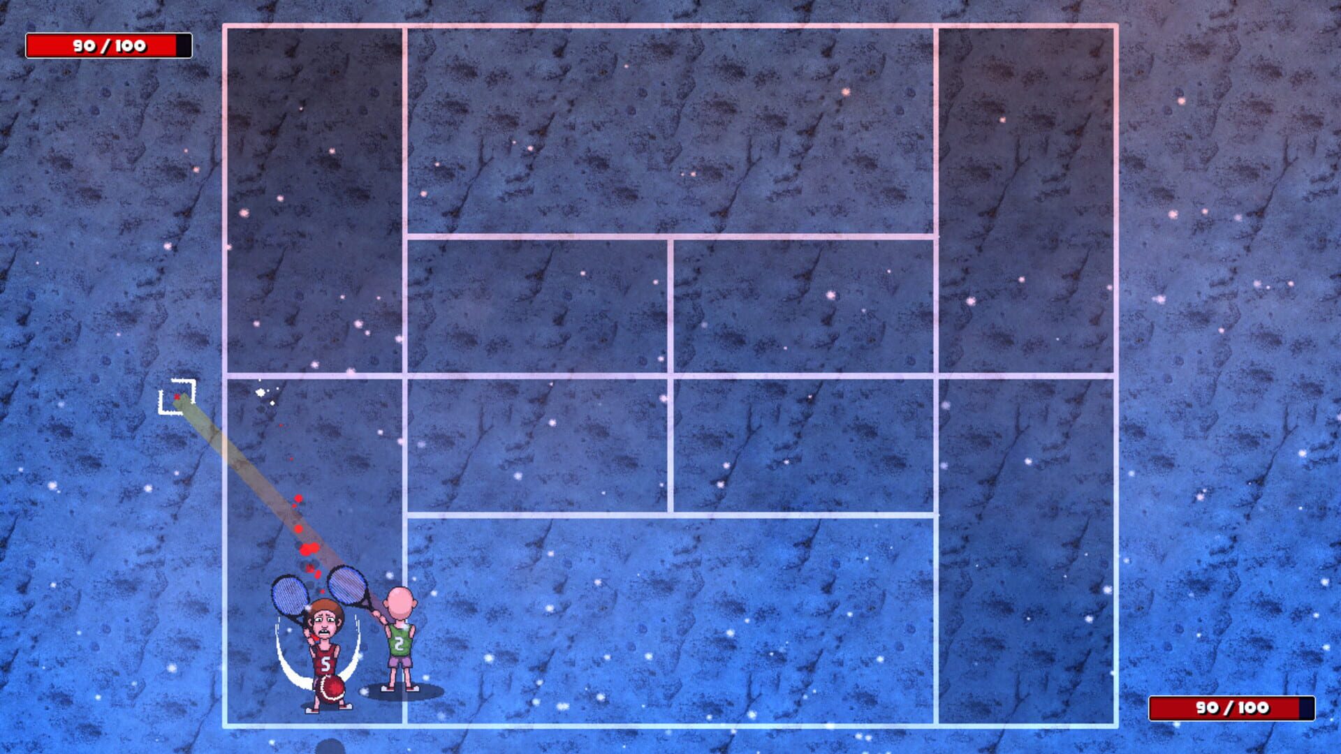 Tennis In Hell - Screenshot