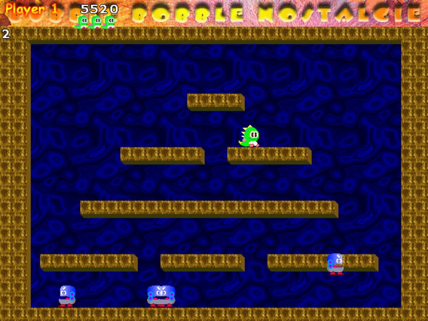 Captura de pantalla - Bubble Bobble Nostalgie