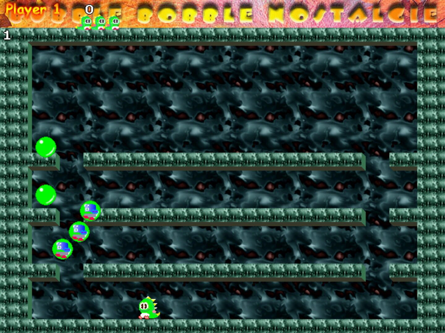 Captura de pantalla - Bubble Bobble Nostalgie