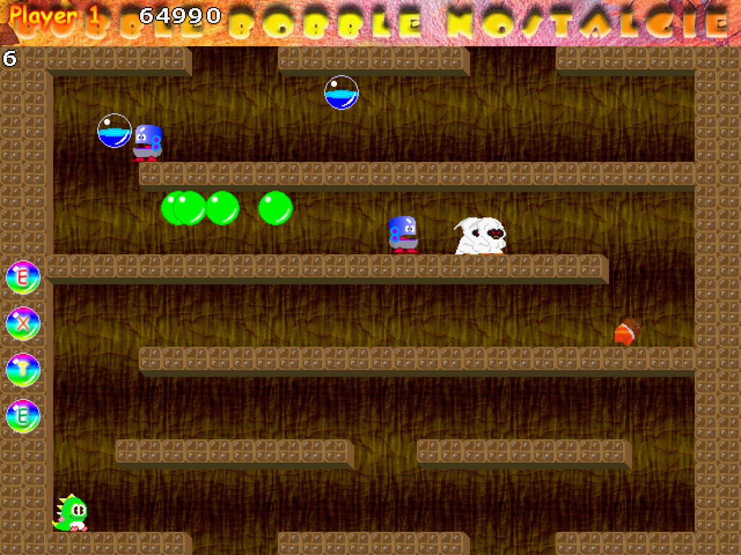 Captura de pantalla - Bubble Bobble Nostalgie