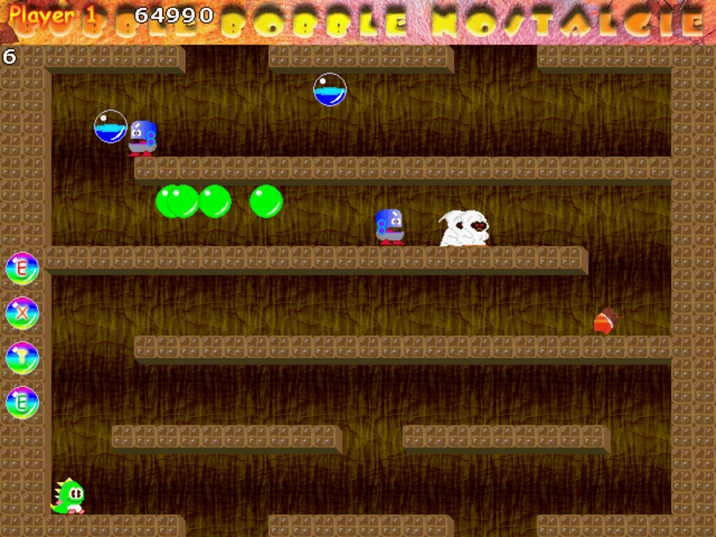 Bubble Bobble Nostalgie screenshot