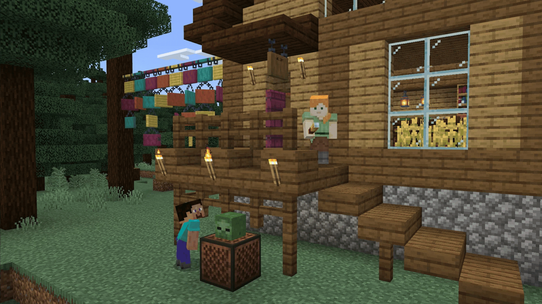 Minecraft: Trails & Tales screenshot