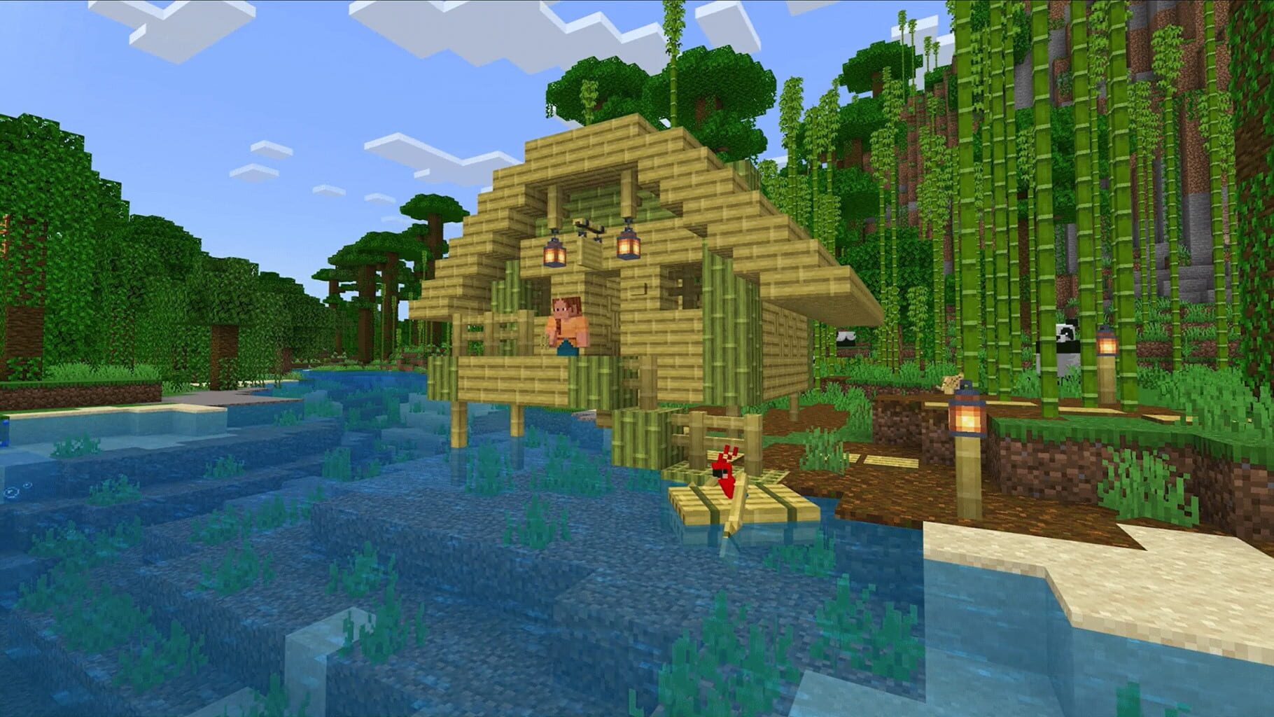 Captura de pantalla - Minecraft: Trails & Tales