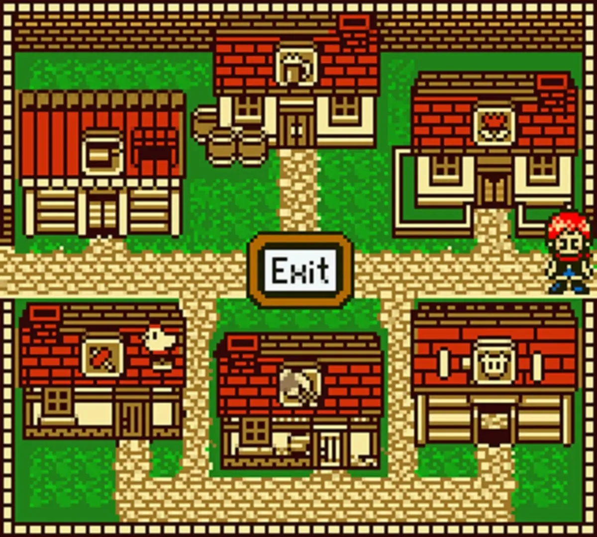 Captura de pantalla - Harvest Moon GBC